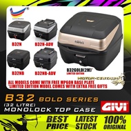 KOTAK/BOX GIVI MONOLOCK TOP CASE BOLD B32,B32N,B32NB,B32N-ADV,B32NB-ADV, B32GOLD GOLD/SILVER/BLACK [