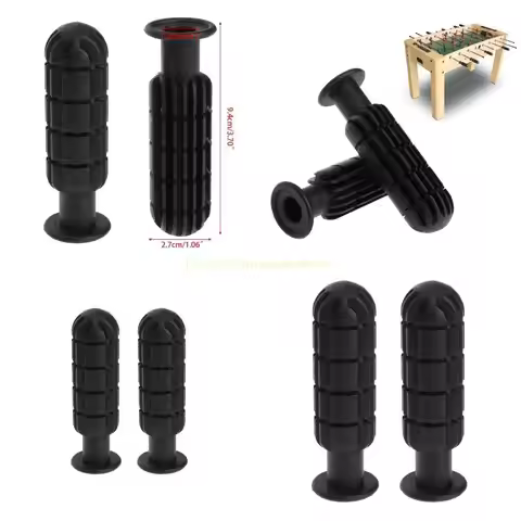 77UF 2pack Football Table Handle Table Soccer Operations Rod Foosball Table Accessory