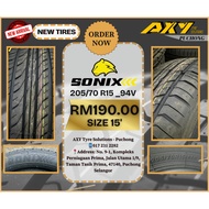 🔥205/70 R15 NEW TYRE  ORIGINAL TYRE IMPORT | Tayar Baru Berkualiti, Tebal & Cantik | 100%
