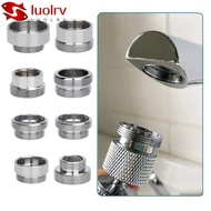 LUOLRV Water Filter Adapter, With Washer 18/20/22/24mm To 22mm Faucet Adapter Set, Metal Tap Aerator