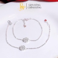 Simple BNP 4 leaf bracelet, Silver 4 leaf bracelet