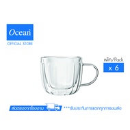 OCEAN แก้วกาแฟและชา LE PRESSO FLAT WHITE 250 ML. (Pack of 6)