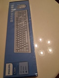 [🔥全新未開封🔥(半年原廠保養)] 🌟正貨 Philips 飛利浦 無線滑鼠鍵盤套裝 (白色) Totally new Philips Wireless Keyboard Mouse Combo