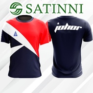 BAJU KAREKTOR MURID/CIKGU JOHOR T-SHIRT MUSLIMAH KRMJ JERSEY MUAFAKAT JOHOR WITH PRINTING