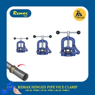 REMAX Hinged Pipe Vice Clamp [ 1# ( 40-PV501) | 2# ( 40-PV502) | 3# ( 40-PV503) | 4# ( 40-PV504) ]