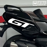 GT Large Letter Sticker, C650GT Motorcycle Tail Side Garland Decoration Sticker