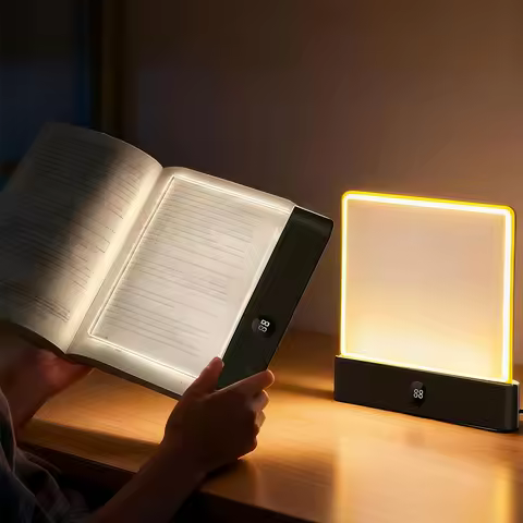 LED Flat Panel Night Vision Reading Light Eye Protection Reading Light Student Night Light Creative 