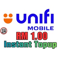 UNIFI MOBILE PREPAID INSTANT TOPUP RELOAD RM 1.00