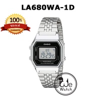 CASIO ของแท้ 💯% รุ่น LA680WEGL LA680WEL LA680WGA LA680WA นาฬิกาผู้หญิง DIGITAL พร้อมกล่องและรับประกั