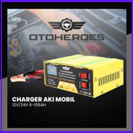 NS OTOHEROES Charger Aki Mobil Battery Charger 12V/24V 4-105A/ Charger aki mobil dan motor  otomatis