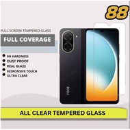 Tempered Glass ALL CLEAR Screen Protector POCO C85 C71 C75 C65