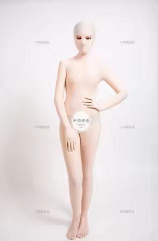 Customize cosplay crossdress second skin body suit with With Cleavage Line Breast Form B-F Cup kigur