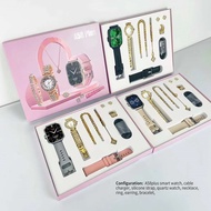 A58Plus Smart Watch Women's Multifunctional Necklace Ring Earrings Smart Watch