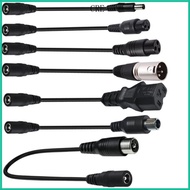 CRE Copper Wire DC5521 Adapter Cable Cord Female to Multiple Connector Female Male