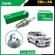 TRIMAS Toyota Avanza 1.3 1.5 K3-VE 3SZ-VE 2002-2015 Original Lucas Iridium Spark Plug (4 PCS)