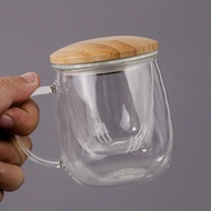 Gelas Cangkir Peralatan Kopi Teh Tea Cup Mug Infuser Filter / Saringan