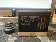 Voigtlander Ultron Vintage Line 35mm F2 Type I (Leica M Mount)