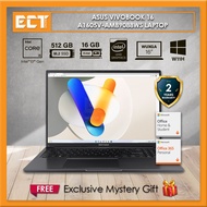 Asus Vivobook 16 A1605V-AMB9088 / 9089WS Laptop (i5-13420H 4.60GHz,512GB,16GB D4,Intel Iris Xe,16" W