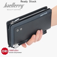 【Ready Stock】BAELLERRY C2353 Men's Long Wallet Made of Premium  Leather  20260103【Amore Bags】