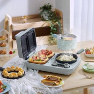 全城热卖 - 早餐機 三明治多士爐麵包機可拆煎餅鍋電餅鐺輕食機 麵包機