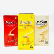 [Isi 20 Sachet] Maxim Coffee Korea / Kopi Maxim Korea T20 - Original /