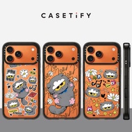 Letter Grey Cat Acrylic Phone Case For iPhone 1 7Pro Max 17 Air 16 Plus 15 14 13 12 Shockproof Prote