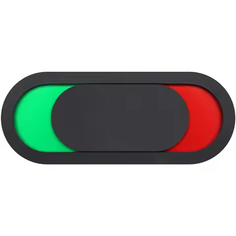 ID Plate Privacy Indicator Door Busy Light Occupied Sign for Bathroom Conference Neon Slide Open Sli