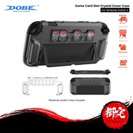 【12.12 SALE】DOBE Nintendo Switch 2 Protective Crystal Case Multiple Game Card Slot Cover Case