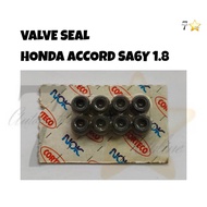 HONDA ACCORD SA6Y 1.8 VALVE SEAL JAPAN (NOK) BLACK (1 SET=8 PCS) BVV618A0