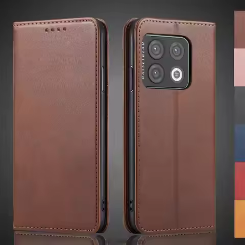 Magnetic attraction Leather Case for Oneplus 10 Pro / One plus 10 Pro Holster Flip Cover Case Wallet
