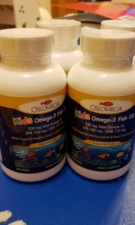 Oslomega, 兒童用挪威歐密茄-3 魚油 60 粒軟膠囊