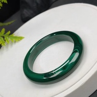 稀有孔雀石手鐲 51MM 高瓷天眼千層 驅邪避災 優雅貴氣 調和五行