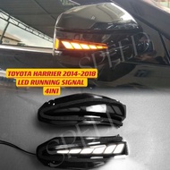 TOYOTA HARRIER 2014-2018/VOXY NOAH LED RUNNING SIDE MIRROR SIGNAL LIGHT 4IN1