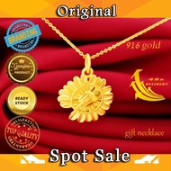 GD9 916 Gold Daisy Girl Pendant