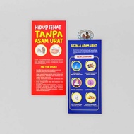 Gout Flyer | Cholesterol Flyer | Flyer Cholesterol | Flyer PTM | Elderly Flyer