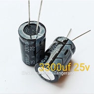 (1 Piece) ELCO CAPACITOR 3300UF 25V ELCO CAPACITOR 3300UF 25V CAPACITOR 3300UF 25V CAPACITOR 3300UF 