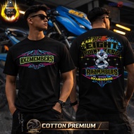 Exneo Sport | Cotton Premium 210g Baju Tshirt RXZ Members 8.0 Graphic Tee