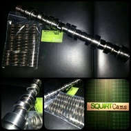 SquirtCams Camshaft 288° Version 2and Valve Spring Proton 4G15 12V