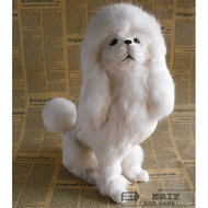 Handmade Rabbit Skin Simulation Dog Animal Home Decoration Decoration Pastoral Decoration Wedding Gi