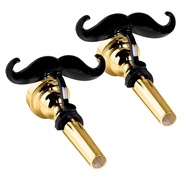 (ZGYD) 2 Pack Clip on Mustache for Trombone with Protective Case Trombone Mustache with Firm Shank G