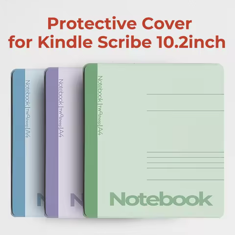 Twosheep Case for Kindle Scribe 2024 and 2022 Hard Shell Magnetic Flip Auto Sleep Wake with Pen Hold