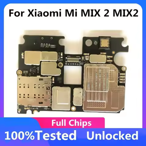Motherboard For Xiaomi Mi MIX 2 MIX2 MIX 2 Global Version Main logic board Circuits Full Chips Card 