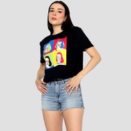 Ecotonique Crop Tee Sherry Kaos Lengan Pendek Wanita 122578211