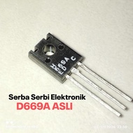 TRANSISTOR H669A H 669A D669 2SD669 2SD D 669 ORIGINAL TOSHIBA