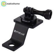 PULUZ For gopro motorcycle mount Aluminum Alloy Motorcycle Fixed Holder Mount Tripod Adapter Screw F