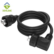 New Style RJ45 Socket Harness Data Communication Network Connector Waterproof Connection Plug RJ45 W