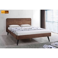 LYHOME|JESSE 91|Queen Bed frame/King bed frame/King bed size/katil king/katil queen/queen size bed frame/bed/bedroom set