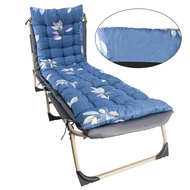 Sun Lounger Cushion Pads เปลี่ยน Non-Slip Recliner Relaxer เบาะรองนั่งเก้าอี้ Sunbed เบาะรองนั่ง Garden Furniture Patio เก้าอี้ที่นั่งสำหรับท่องเที่ยววันหยุด (ไม่มีฮูด)