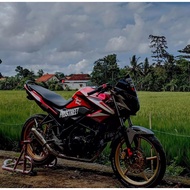 STRIPING STICKER STANDAR ORI LIS DECAL HONDA CB150R CB 150R old 2014 merah
