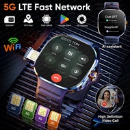 2026New 5G Network SIM Card Smart Watch GPS Navigation 1000W Camera 128/8GB RAM 2.4"AMOLED Waterproo